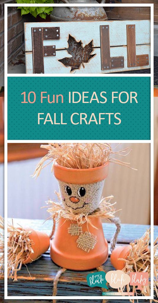 10 Fun Ideas for Fall Crafts