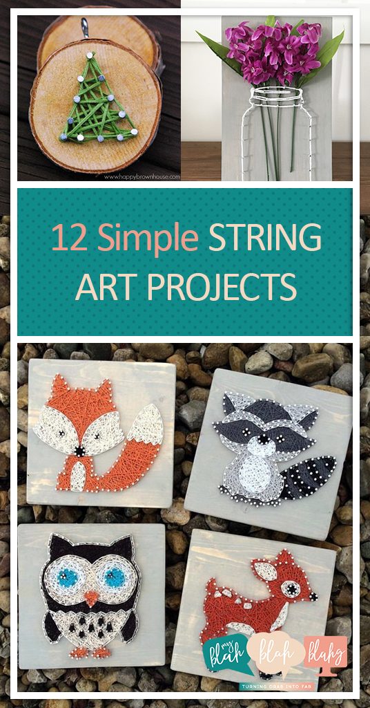 12 Simple String Art Projects