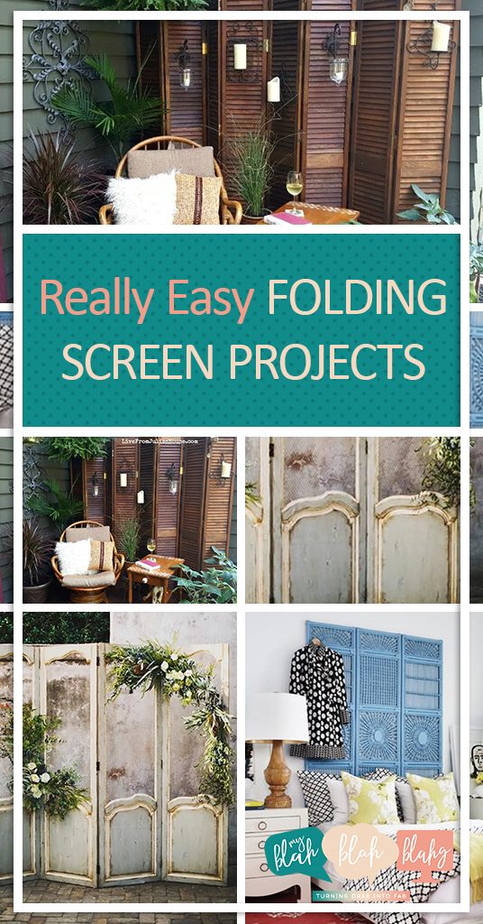 Really Easy Folding Screen Projects