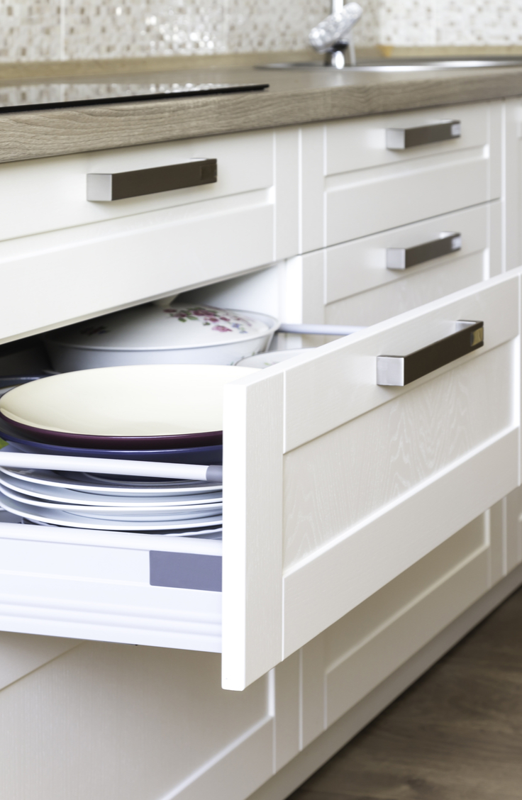 How To Clean Greasy Kitchen Cabinets: Vinegar, Baking Soda-Cleaning-wrappedinrust.com