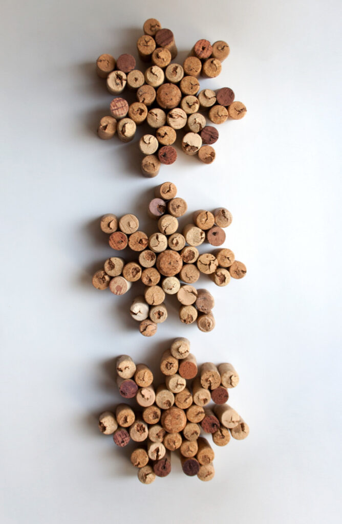 Put all your wine corks to good use by creating darling snowflakes! From wreaths to ornaments to magnets, wine corks make great material for Christmas Crafts! Check out this list list of wine cork Christmas crafts!