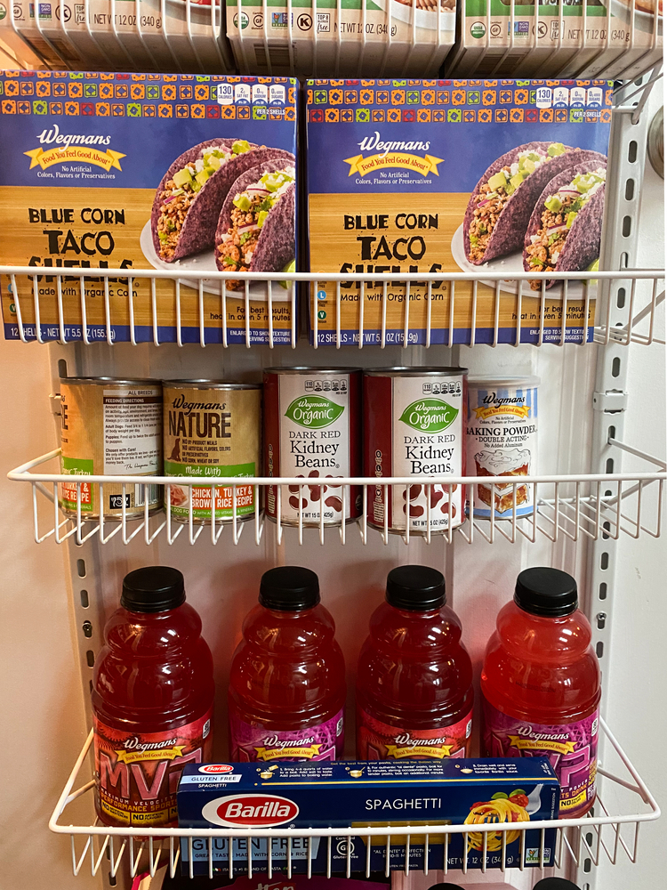 Is your pantry this organized? Organize canned goods with these pantry organization and storage projects, products, and ideas.