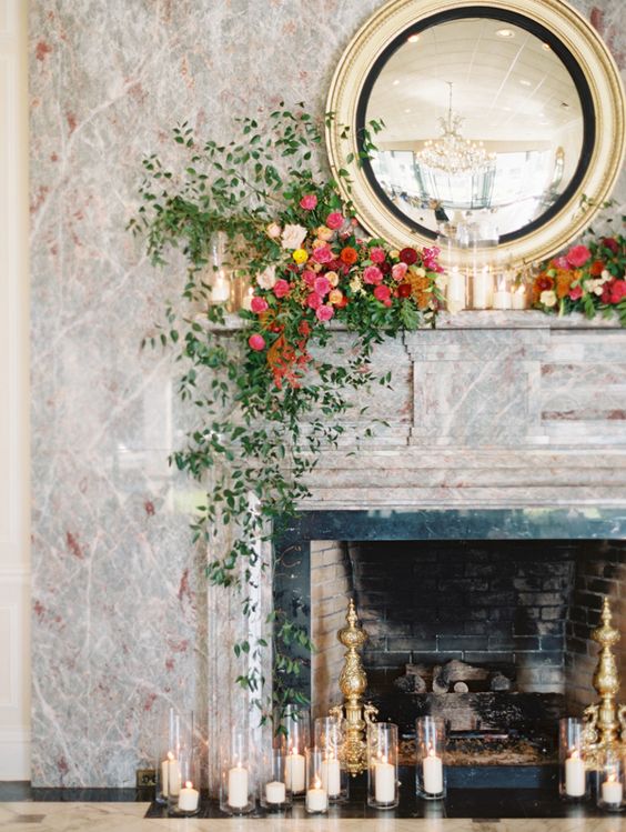 10 Darling Ways To Dress Up Your Mantle