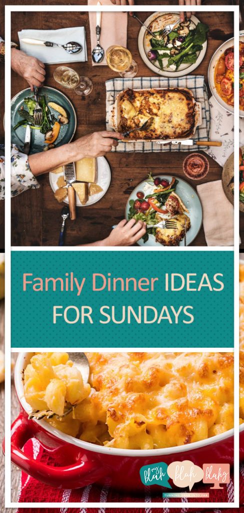 Family Dinner Ideas for Sundays