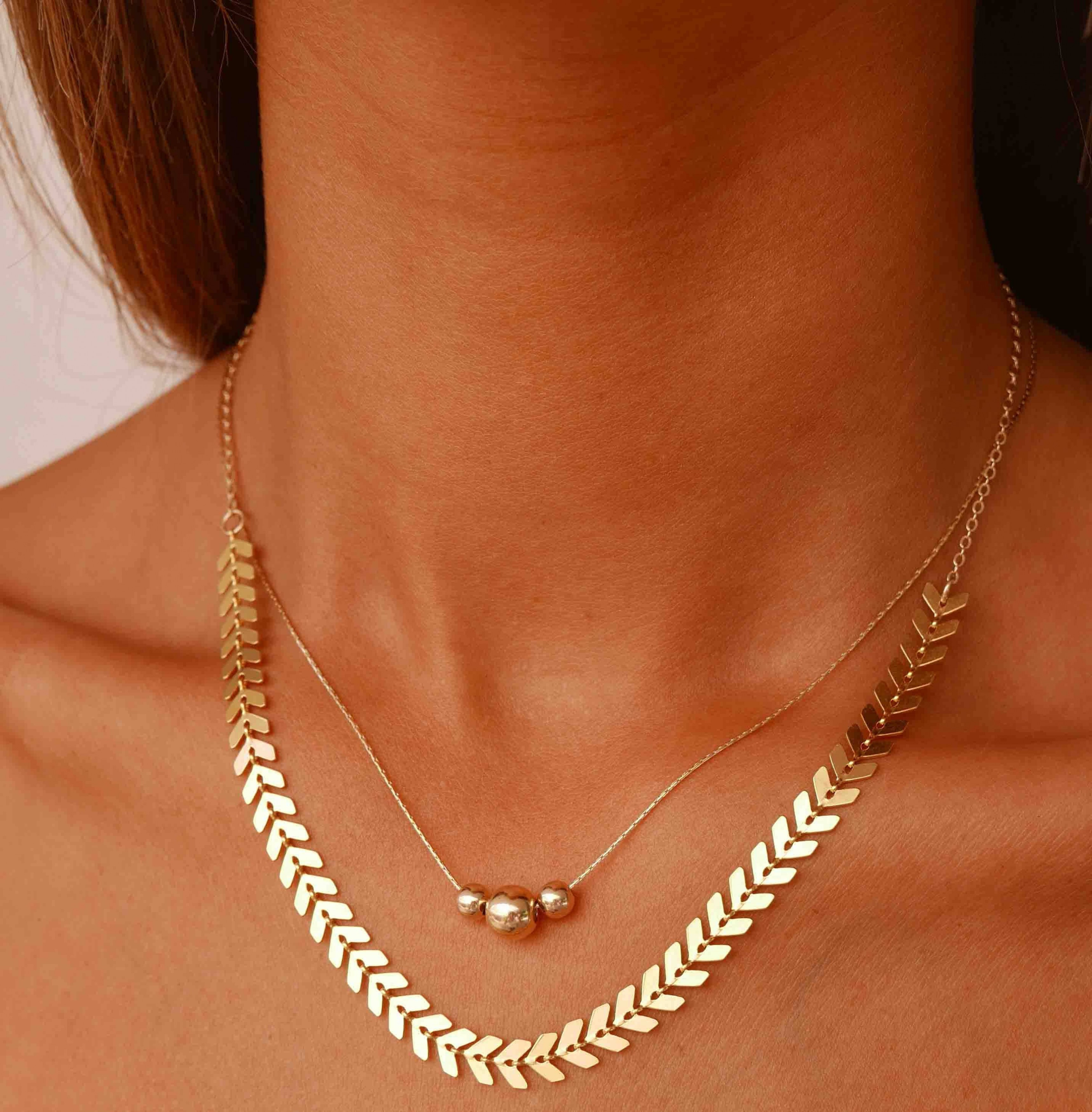 Don T Get Caught With A Naked Neck Gold Necklace Sets