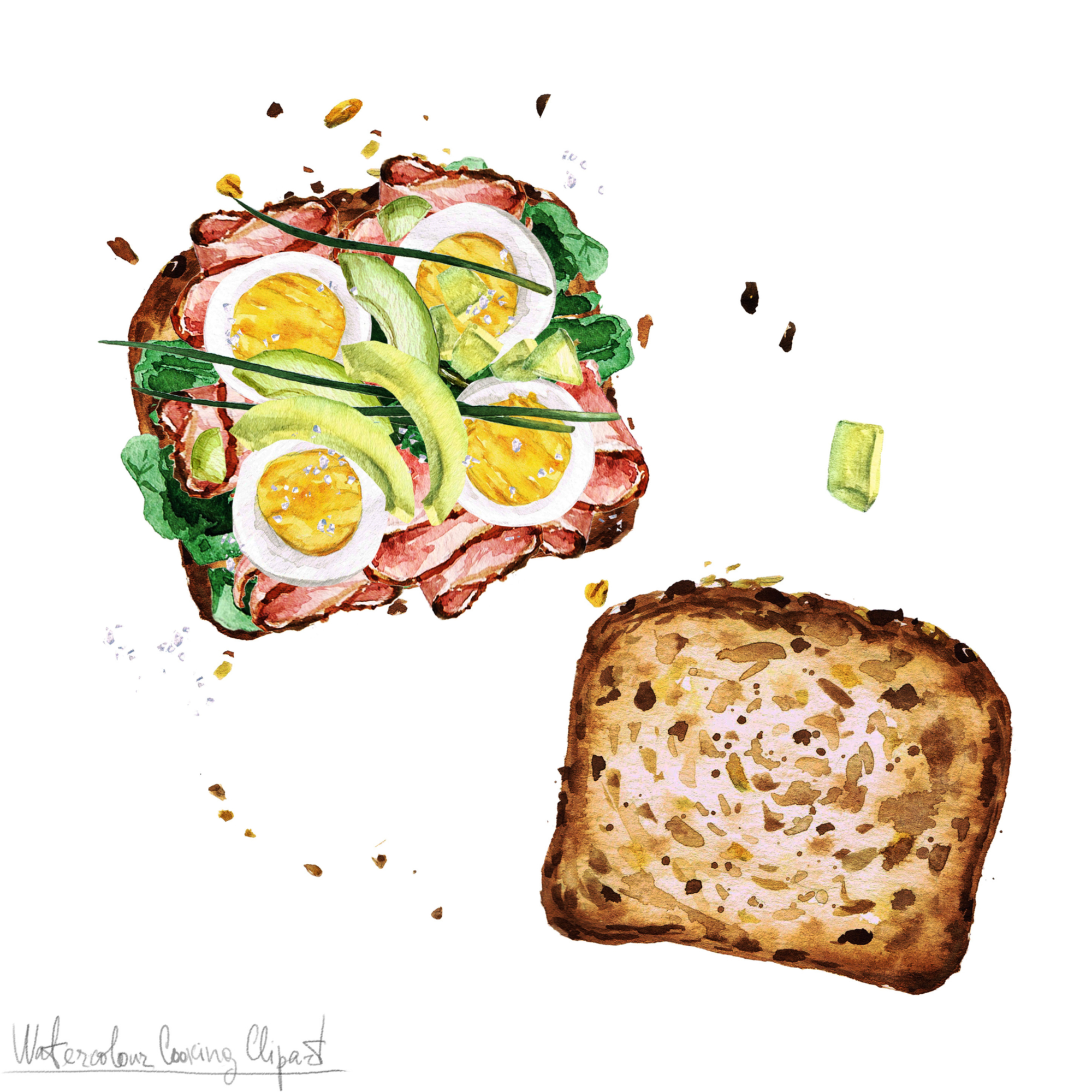 painting | food painting | food | food art | art | delicious art | highlights | shadows | tips and tricks