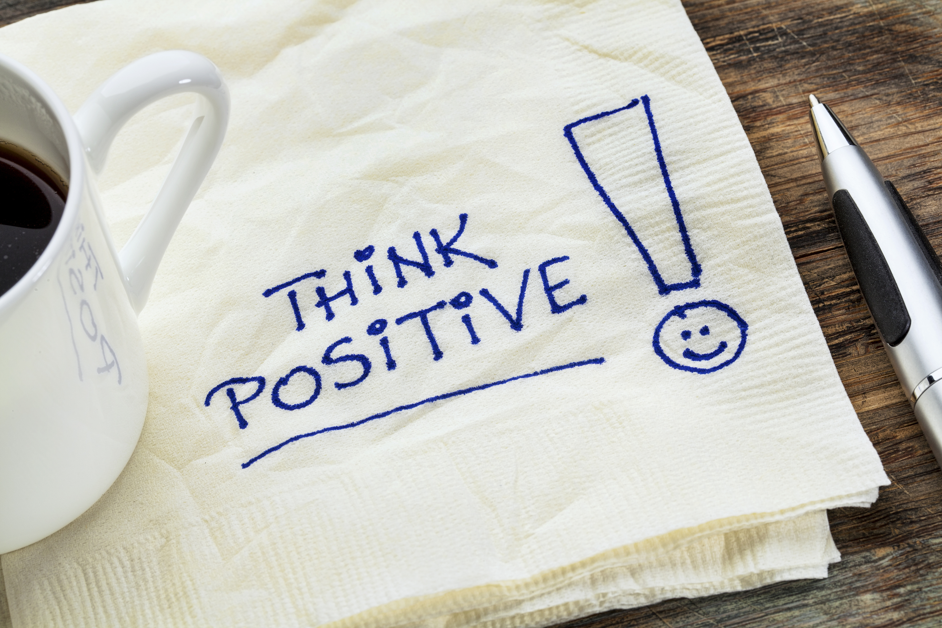 Finding positivity in life can be hard but you have to remember to think positive