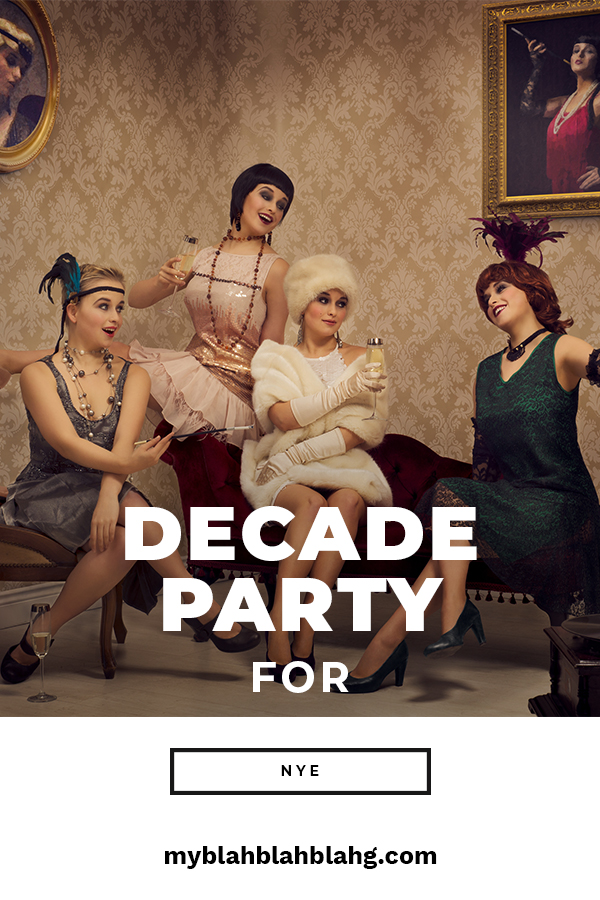 New Years Eve is always fun, but when it comes at the end of a decade, it makes an easy theme for a New year's Eve party. Learn about what music you should play, great costume ideas, decorations, food and more. Say goodbye to the last ten years in one night with these New year's Eve Decade party ideas. For more info, keep reading. Hope you have a fun and safe new year. #decadepartyideas #NYEpartyideas